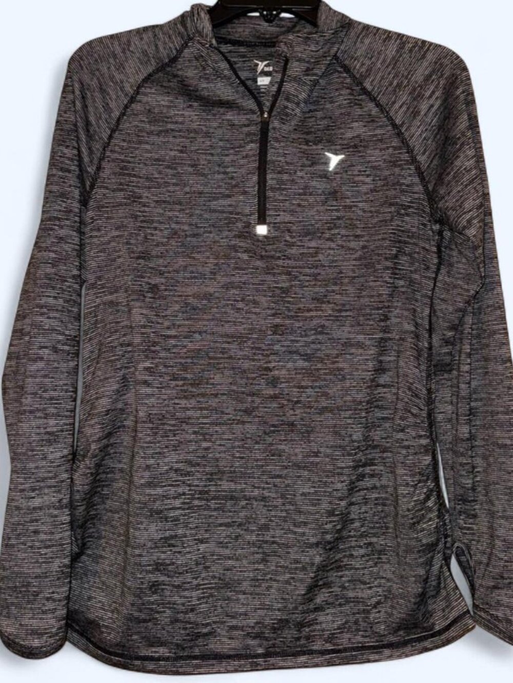 Old Navy Active Black and White Zip Pullover